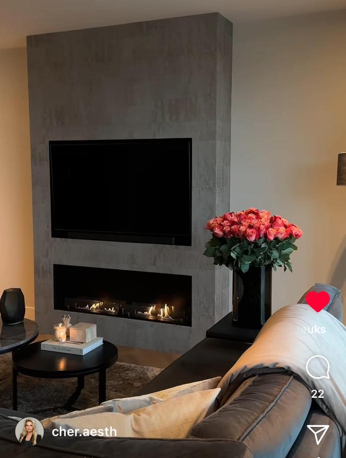 Voorbeeld van een Cinewall met Xaralyn inbouwunit 