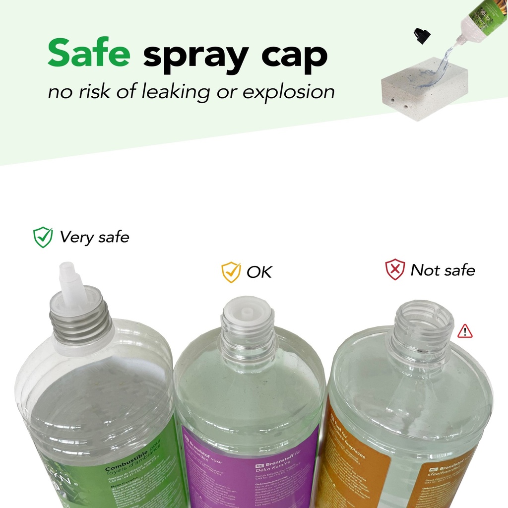 DEAL - Bio-ethanol CL100 (24X 1 liter)+ USB aansteker XL