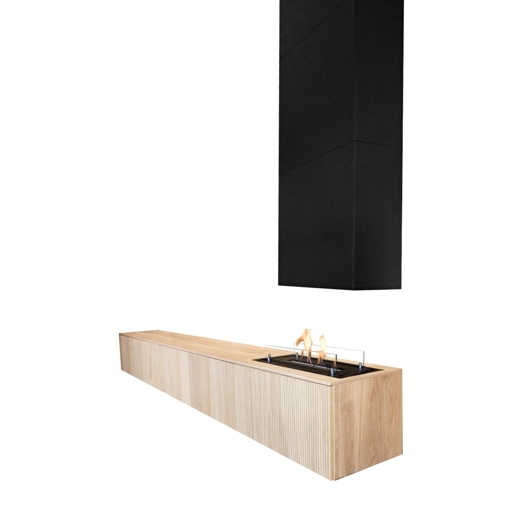 Jörne Full tv-meubel bio-ethanol haard