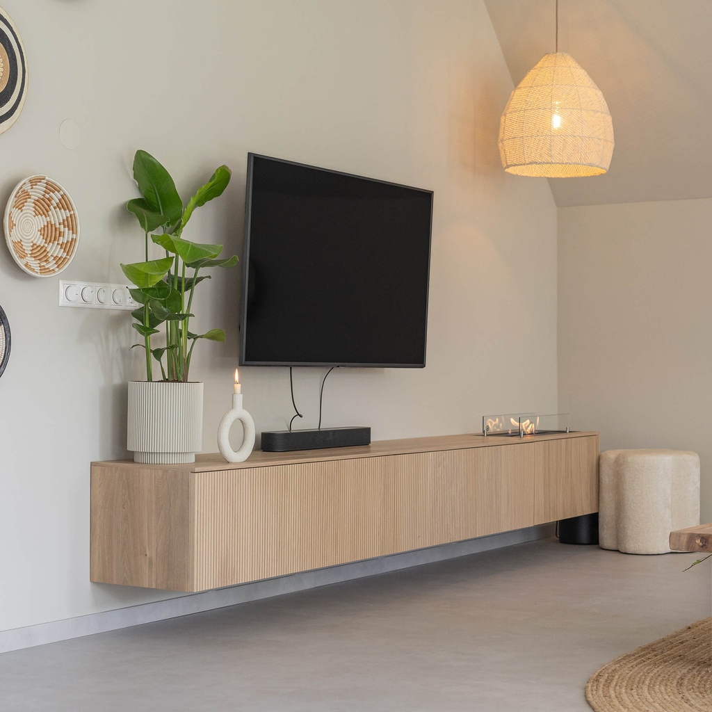 Jörne Full tv-meubel bio-ethanol haard