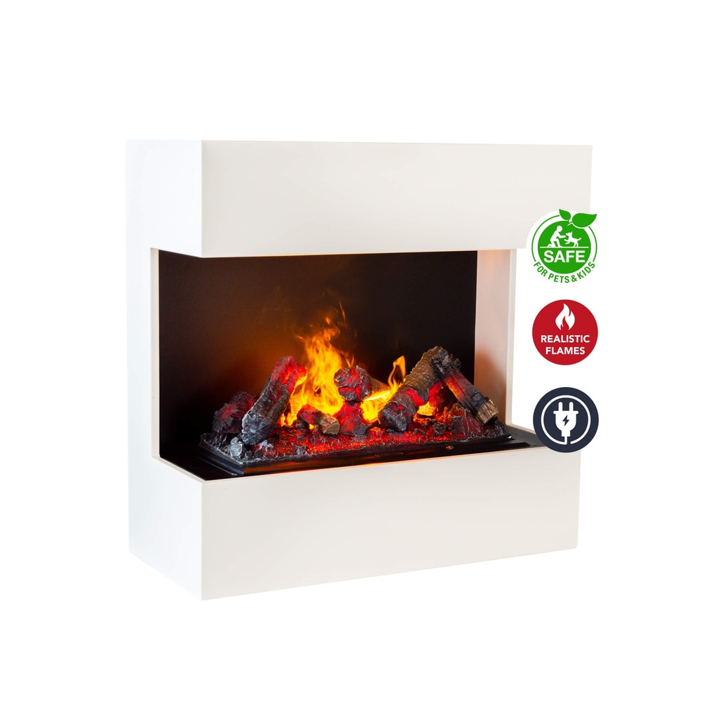 Lucca elektrische wandhaard