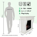 Kreta elektrische haard specificaties