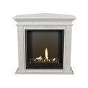 Cadiz Corner bioethanol fireplace