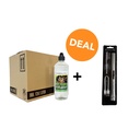 DEAL - Bio-ethanol CL100 (12X 1 Liter) + USB-Feuerzeug XL