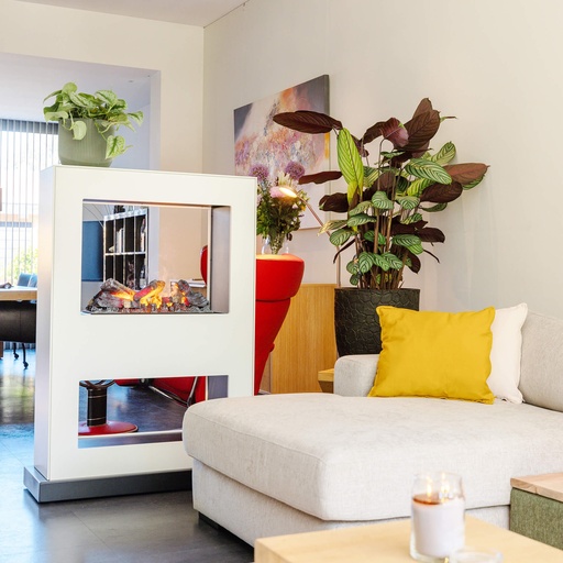 Lasize  portable tunnel electric fireplace - roomdivider