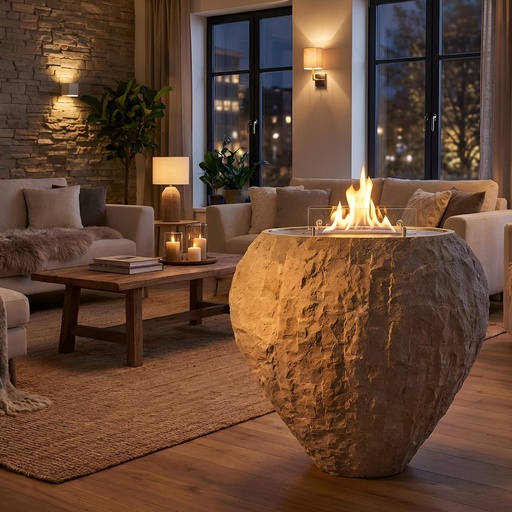 Shigo cheminée design au bioéthanol