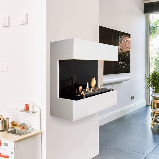 Lucca bioethanol wall fireplace