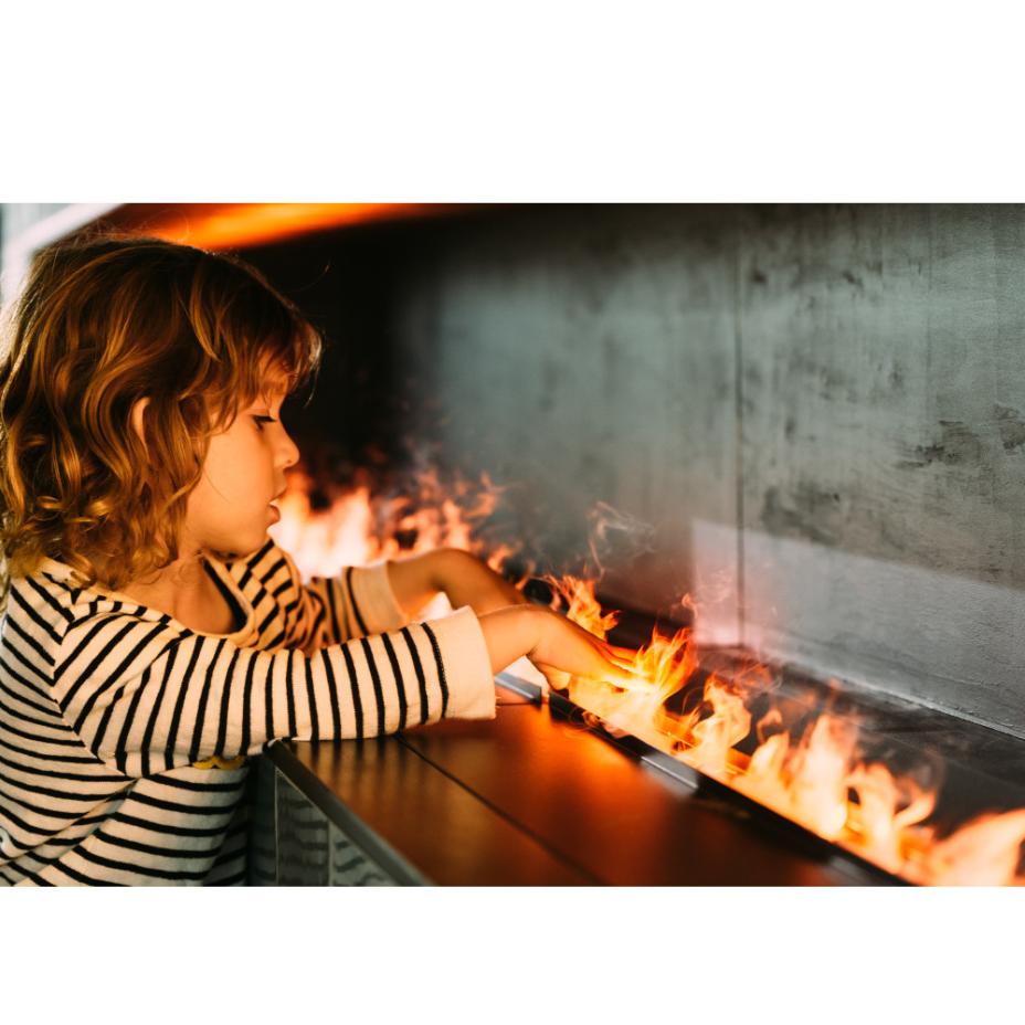 Xaralyn elektrische inbouwhaard met waterdamp