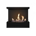 Inbouwunit L Panorama bio-ethanol haard