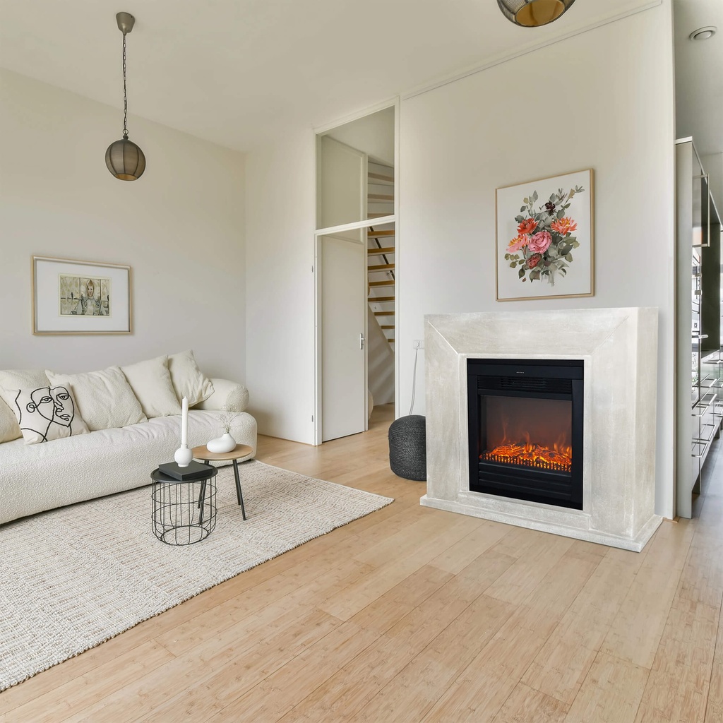 Nero open haard elektrisch of bio-ethanol