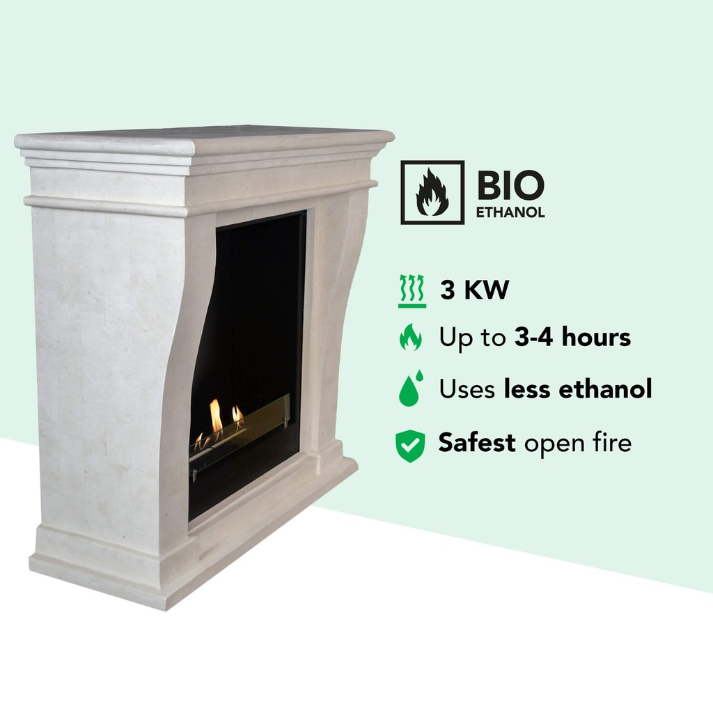 Kreta Mini bio-ethanol haard