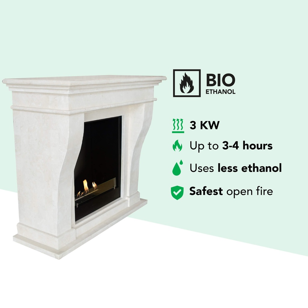 Kreta bio-ethanol haard