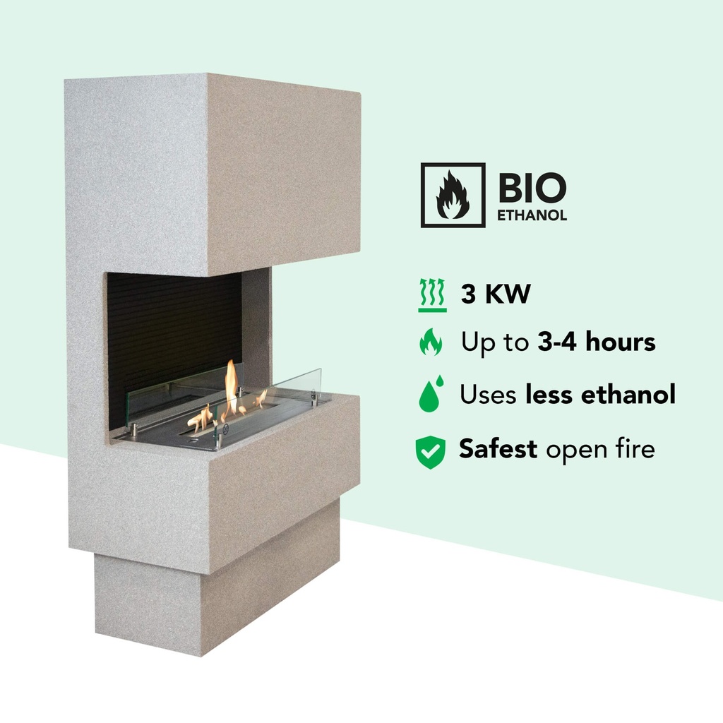 Nuoro bio-ethanol haard