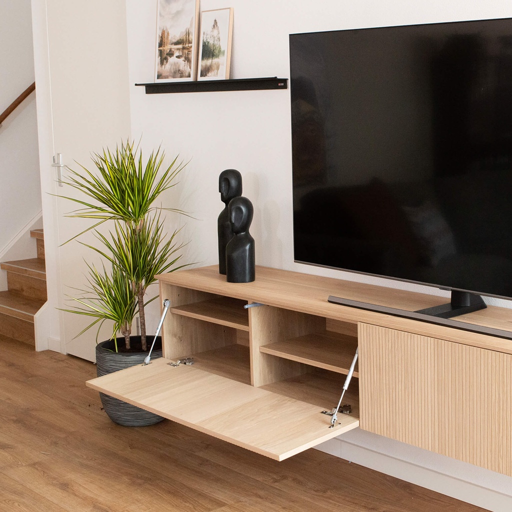 Jörne Full tv-meubel bio-ethanol haard