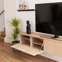 Jörne Full tv-meubel met elektrische haard