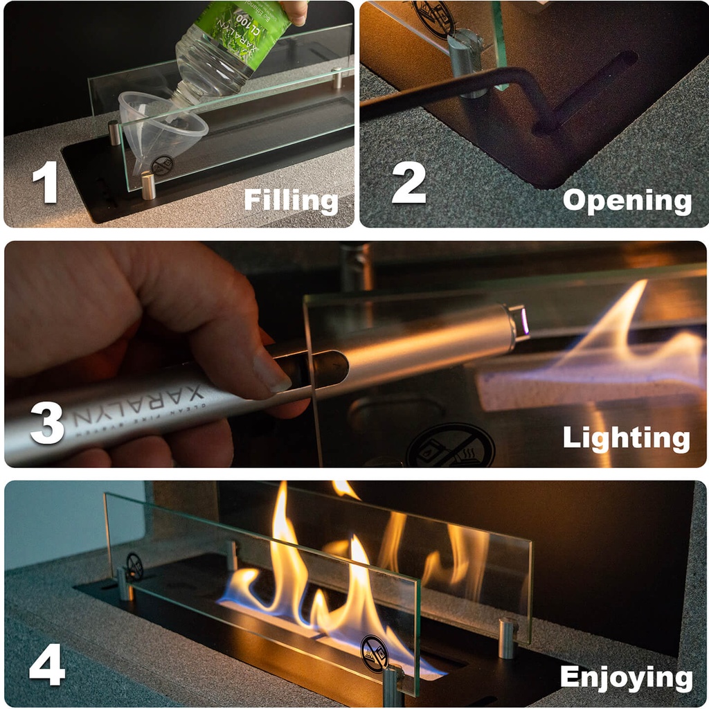 Bio-ethanol brander M