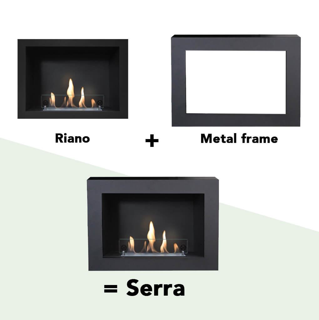 Serra bio-ethanol wandhaard