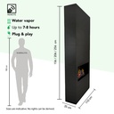 Ambiance elektrische tunnelhaard - roomdivider specificaties