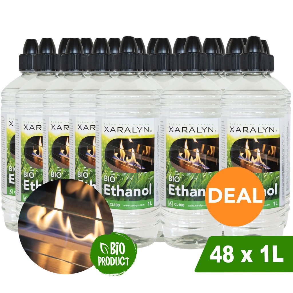DEAL - Bio-ethanol CL100 (48 X 1 liter)