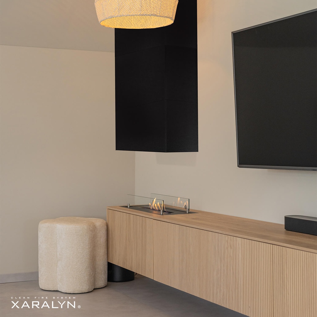 Jörne Full TV-Möbel mit Ethanol-Kamin