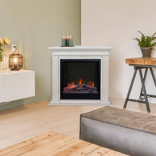 Cadiz Corner electric fireplace