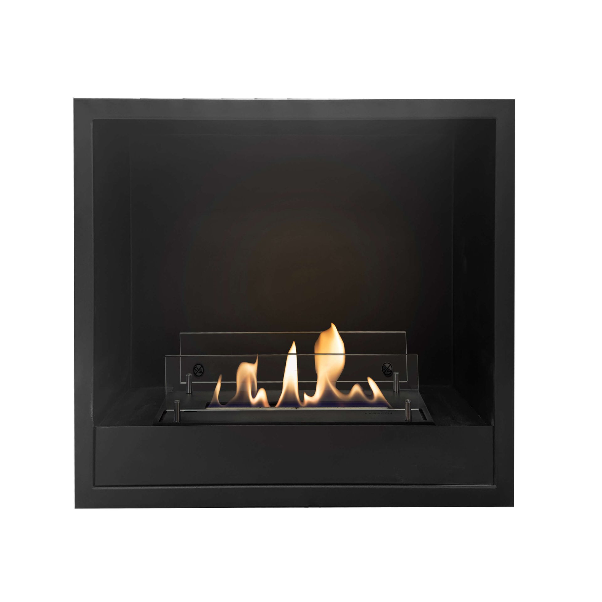 Built-in M-Wide bioethanol fireplace unit